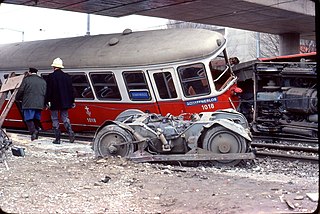 Straßenbahn-Unfall
