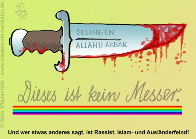 Solingen - „Dieses ist kein Messer.“